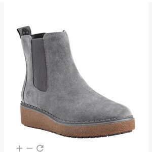 Timberland Gray Ankle Boots